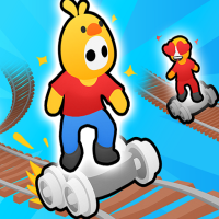 Play Obby: Crazy Cart Ride now!