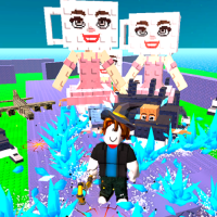 Play Obby: Survive the Brainrot Crowd now!
